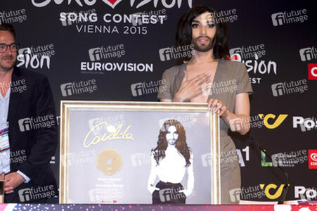 Platin CD für Conchita Wurst in Wien