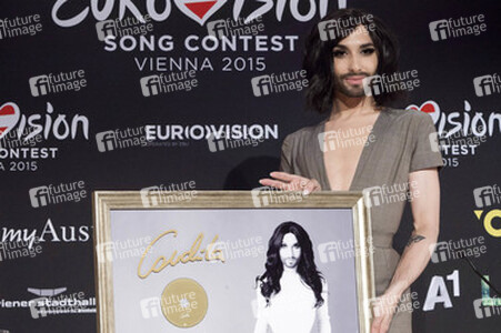 Platin CD für Conchita Wurst in Wien