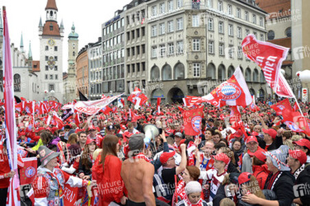 Meisterfeier des FC Bayern München