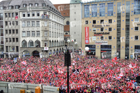 Meisterfeier des FC Bayern München
