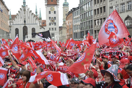 Meisterfeier des FC Bayern München