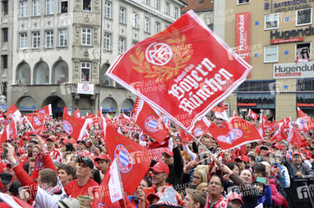 Meisterfeier des FC Bayern München