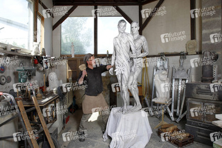 WORKING ART: Steinmetz / Stonemason Body Painting