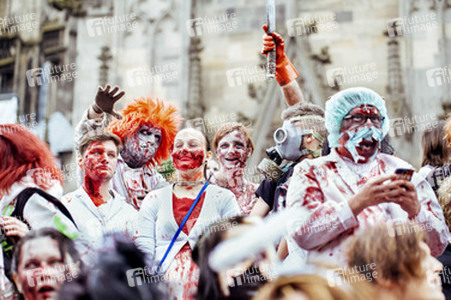 Zombie Walk Cologne 2015 in Köln