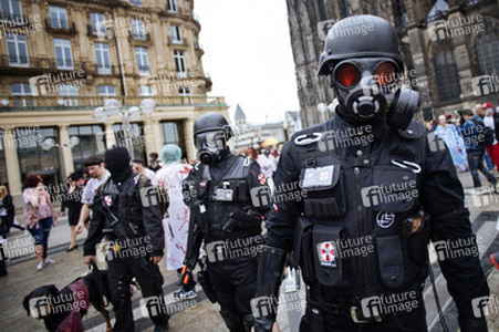 Zombie Walk Cologne 2015 in Köln