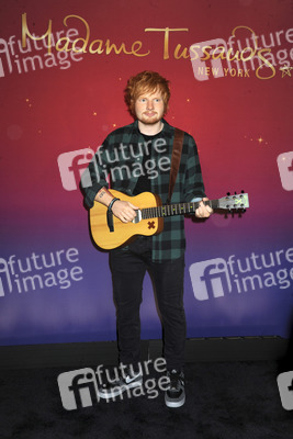 Ed Sheeran enthüllt seine Wachsfigur bei Madame Tussauds New York