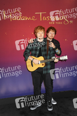 Ed Sheeran enthüllt seine Wachsfigur bei Madame Tussauds New York