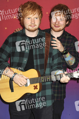 Ed Sheeran enthüllt seine Wachsfigur bei Madame Tussauds New York