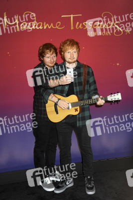 Ed Sheeran enthüllt seine Wachsfigur bei Madame Tussauds New York