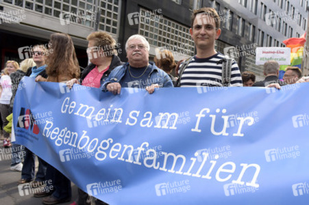 Demo für Homoehe in Berlin