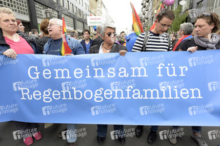 Demo für Homoehe in Berlin