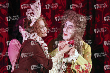 Theaterprobe von 'Der Bürger als Edelmann' in Hamburg