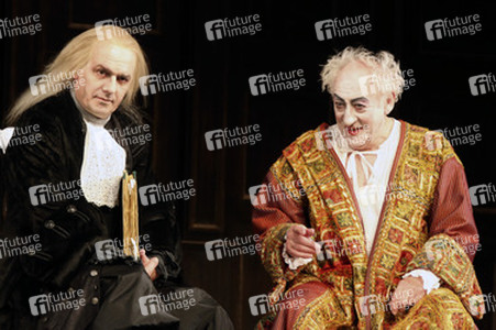 Theaterprobe von 'Der Bürger als Edelmann' in Hamburg