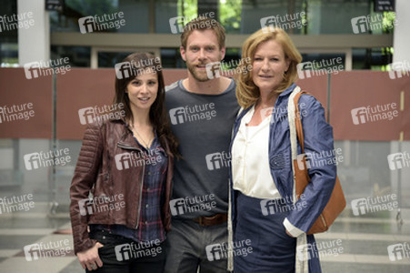 Pressetermin am Set des Fernsehfilms 'Die Informantin' in Berlin
