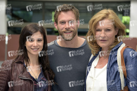 Pressetermin am Set des Fernsehfilms 'Die Informantin' in Berlin
