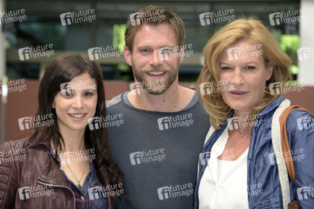Pressetermin am Set des Fernsehfilms 'Die Informantin' in Berlin