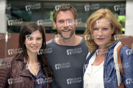 Pressetermin am Set des Fernsehfilms 'Die Informantin' in Berlin