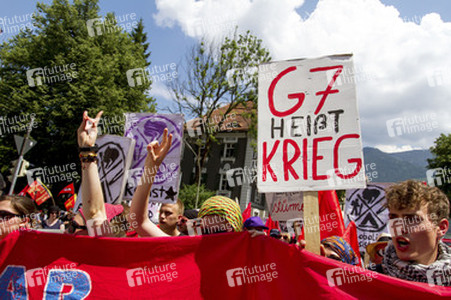 G7 Gipfel auf Schloss Elmau in Bayern