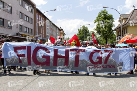 G7 Gipfel auf Schloss Elmau in Bayern