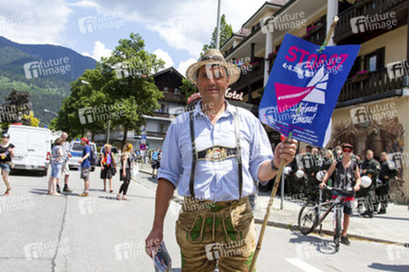 G7 Gipfel auf Schloss Elmau in Bayern