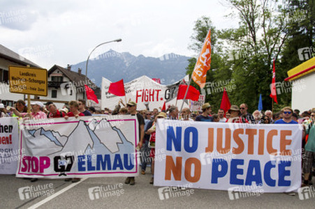 G7 Gipfel auf Schloss Elmau in Bayern