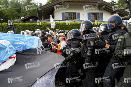 G7 Gipfel auf Schloss Elmau in Bayern