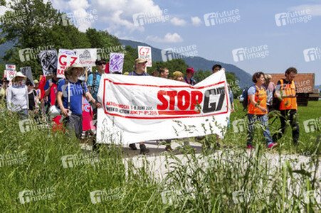 G7 Gipfel auf Schloss Elmau in Bayern