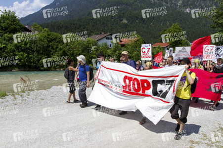 G7 Gipfel auf Schloss Elmau in Bayern