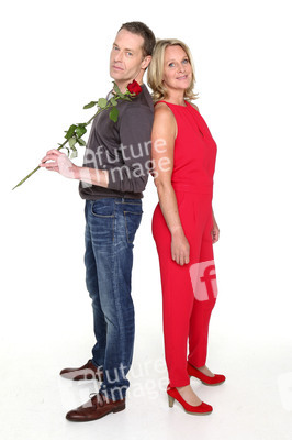 Fototermin zur TV-Serie 'Rote Rosen' in Hamburg