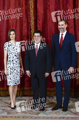 Empfang für Präsident Horacio Cartes in Madrid