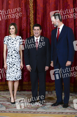 Empfang für Präsident Horacio Cartes in Madrid