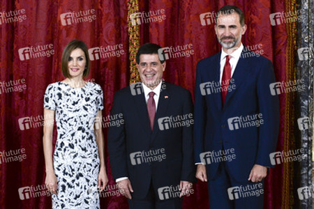 Empfang für Präsident Horacio Cartes in Madrid