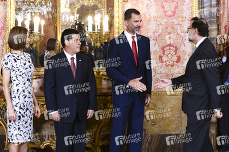 Empfang für Präsident Horacio Cartes in Madrid