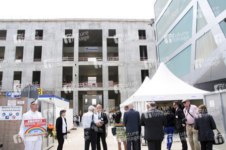 Richtfest der Stiftung Berliner Schloss in Berlin