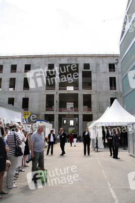 Richtfest der Stiftung Berliner Schloss in Berlin