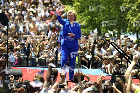 Hillary Clinton startet ihre Wahlkampagne in New York