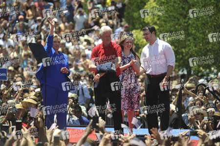 Hillary Clinton startet ihre Wahlkampagne in New York