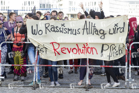 Bärgida Gegendemo in Berlin