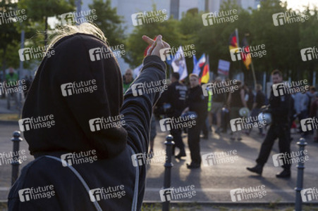 Bärgida Gegendemo in Berlin