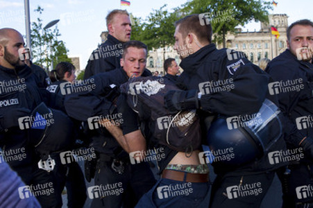 Bärgida Gegendemo in Berlin