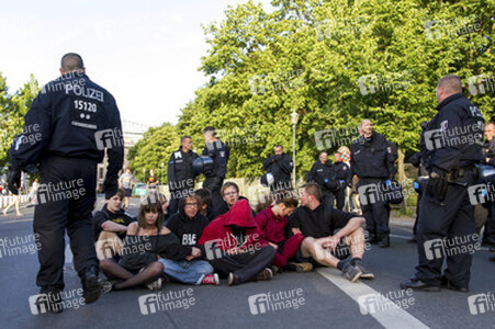 Bärgida Gegendemo in Berlin
