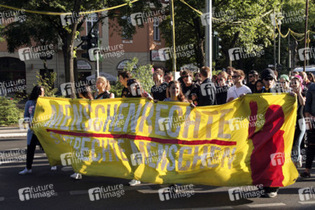 Bärgida Gegendemo in Berlin