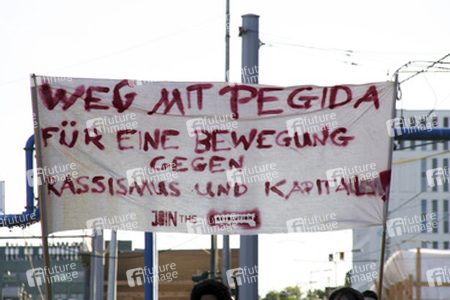Bärgida Gegendemo in Berlin
