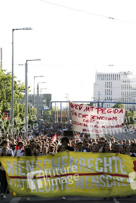 Bärgida Gegendemo in Berlin