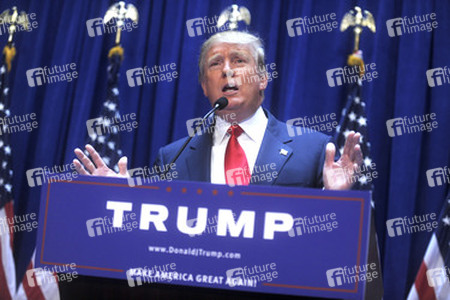 Donald Trump Pressekonferenz in New York