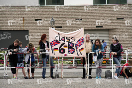 Queen Elisabeth II. besucht das Brandenburger Tor