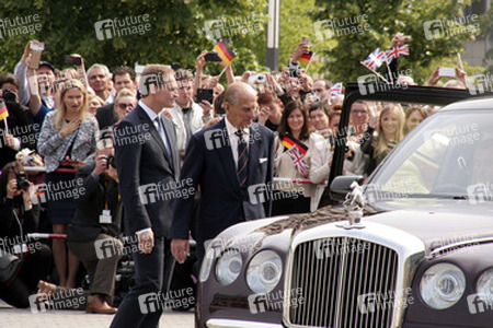 Queen Elisabeth II. besucht das Brandenburger Tor