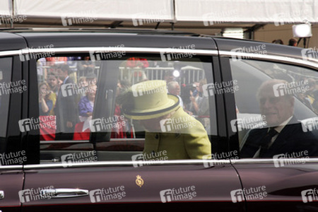 Queen Elisabeth II. besucht das Brandenburger Tor