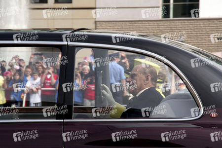 Queen Elisabeth II. besucht das Brandenburger Tor