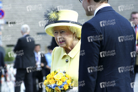 Queen Elisabeth II. besucht das Brandenburger Tor